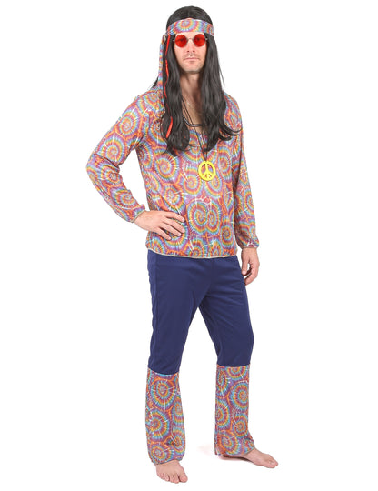 Hippie prerušava psihodelični motiv čovjek