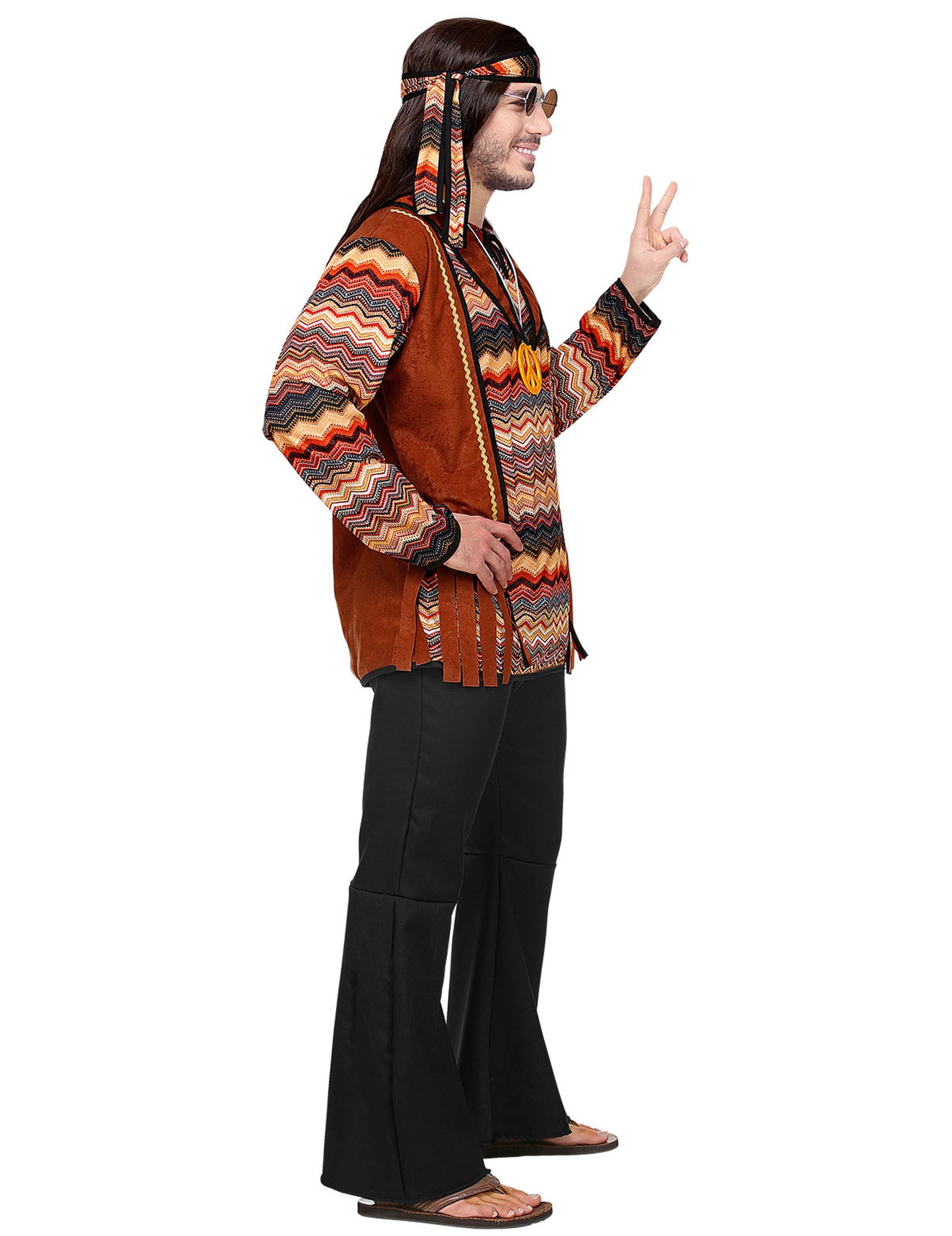 Déguisement hippie nature homme