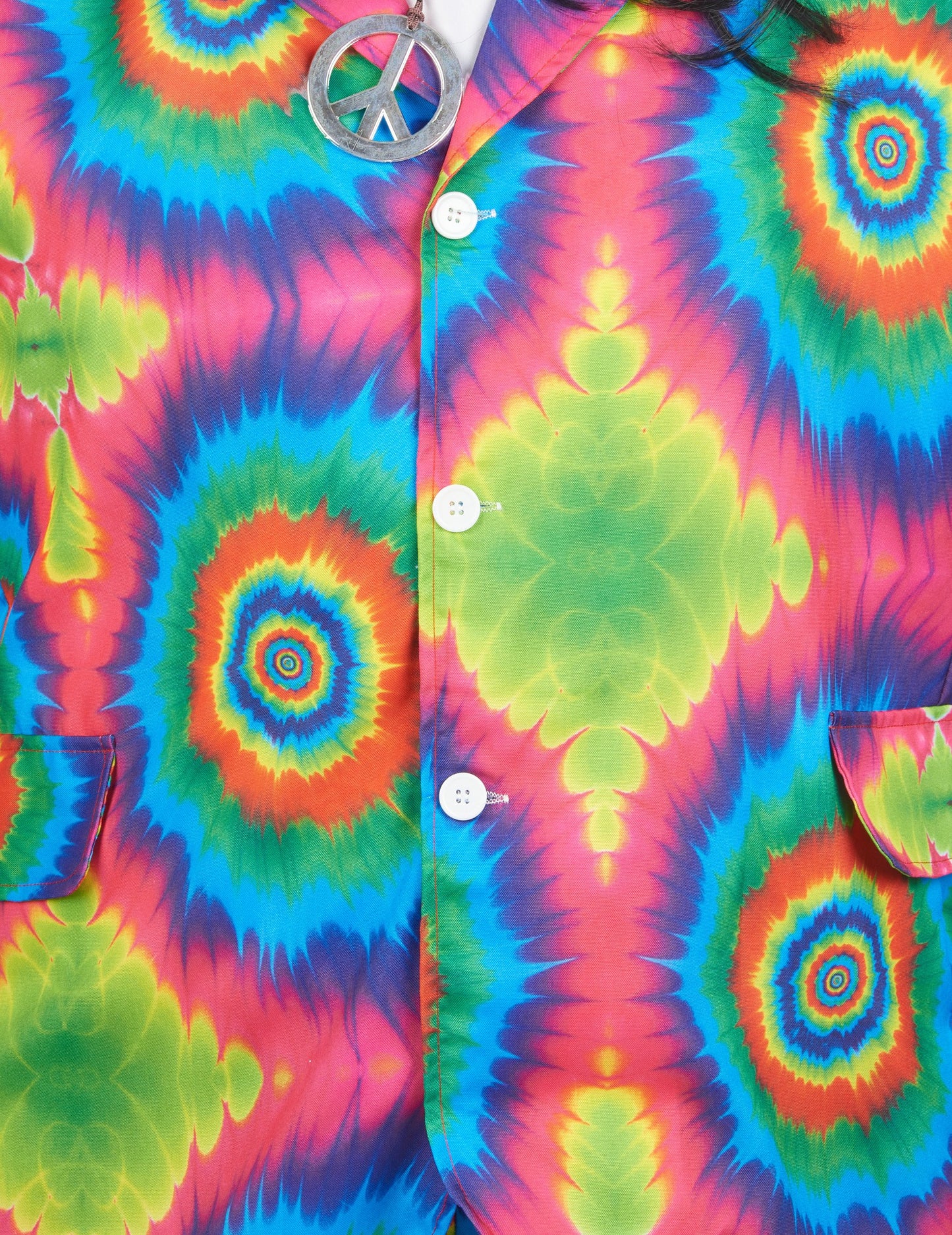 Psihodelični hipi prerušavajući se veliki čovjek