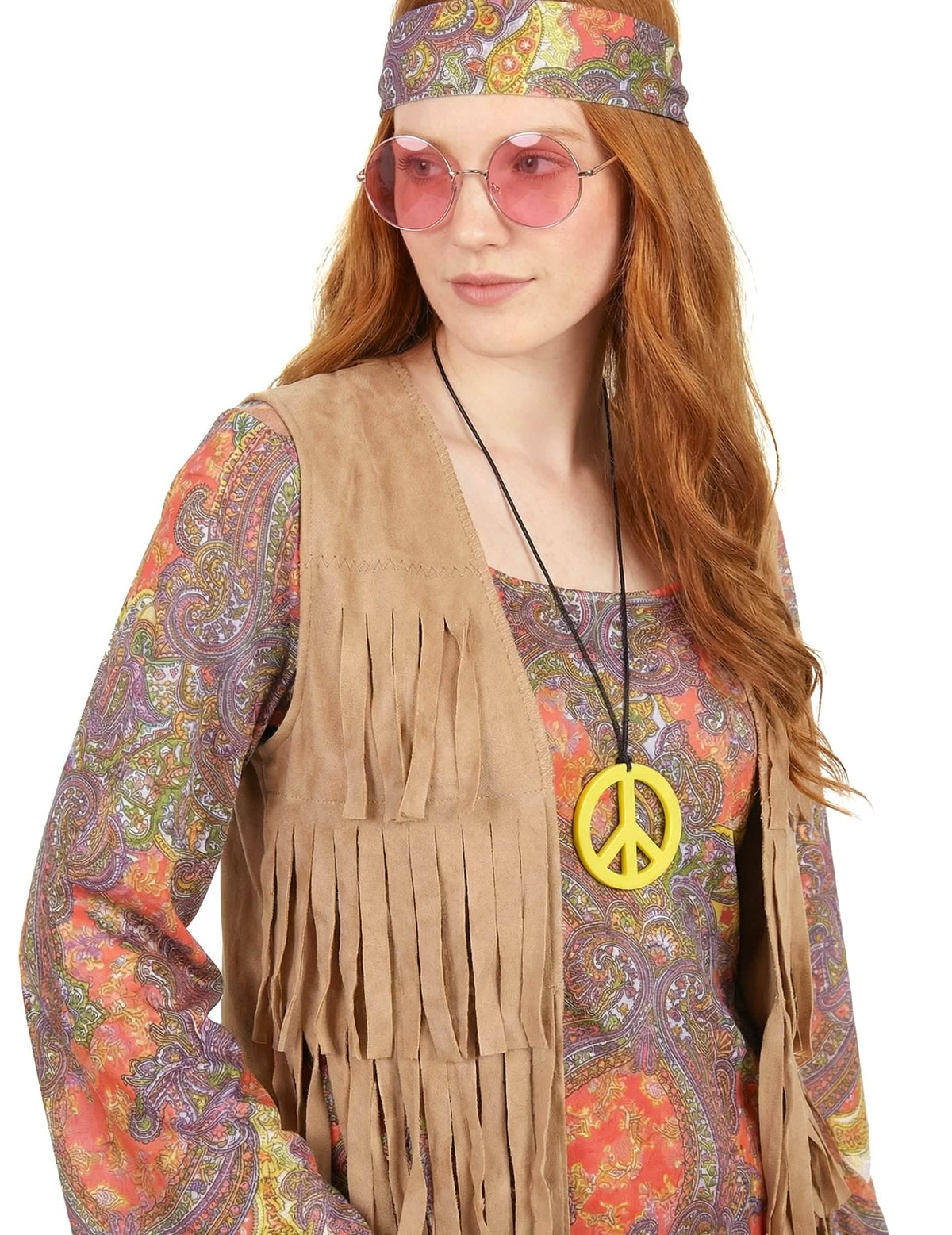 Detalji dodaci kostima hippie za žena