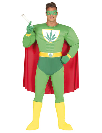 Šaljivi prerušavanje super heroja list kanabisa za odrasle