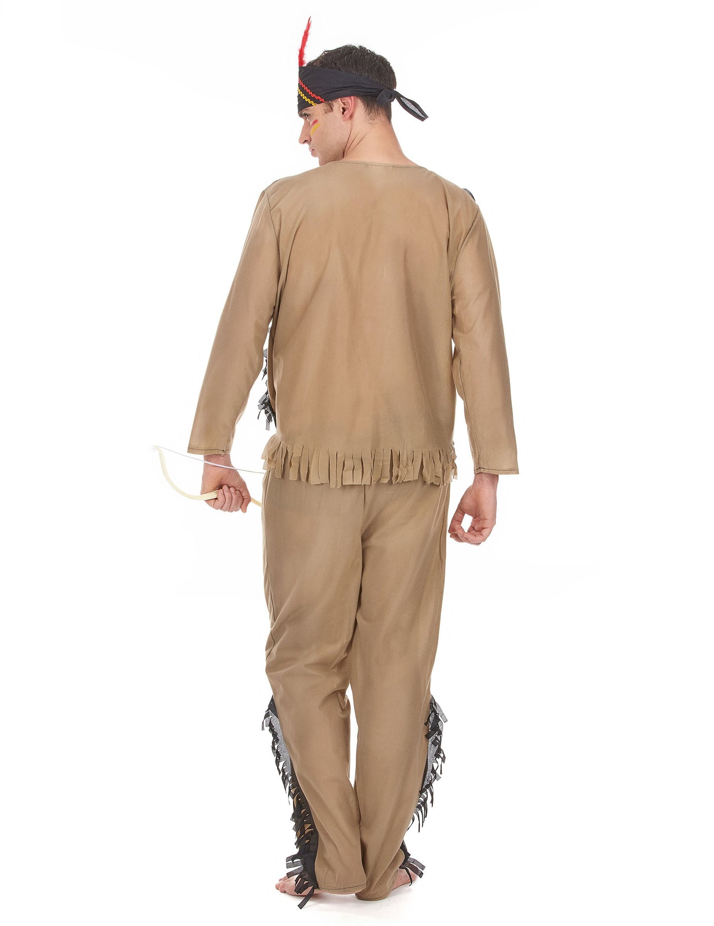 Muški indijski kostim s efektom baršuna