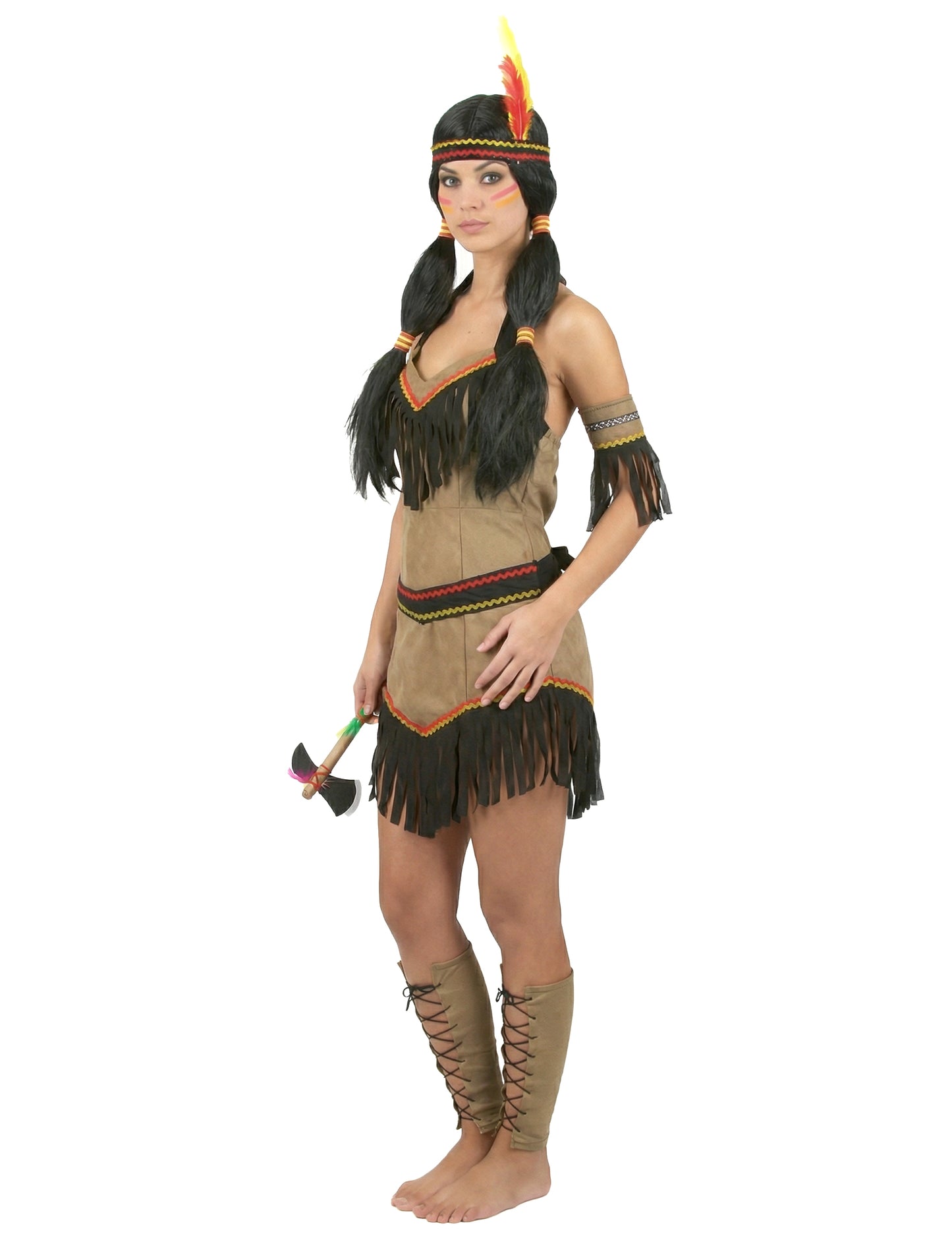 Indijska prerušana gola žena leđa