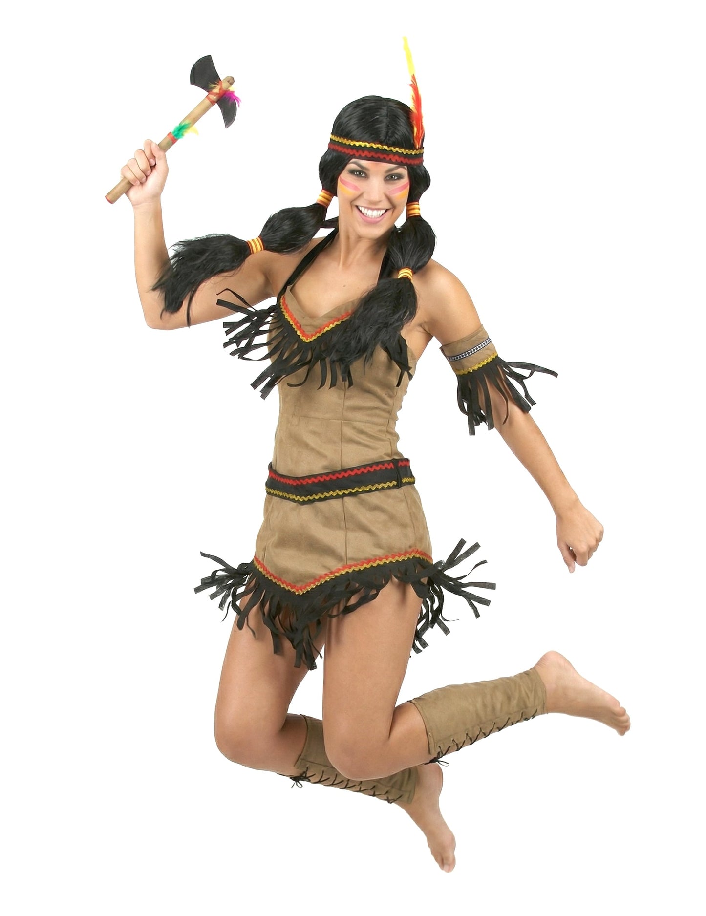 Indijska prerušana gola žena leđa