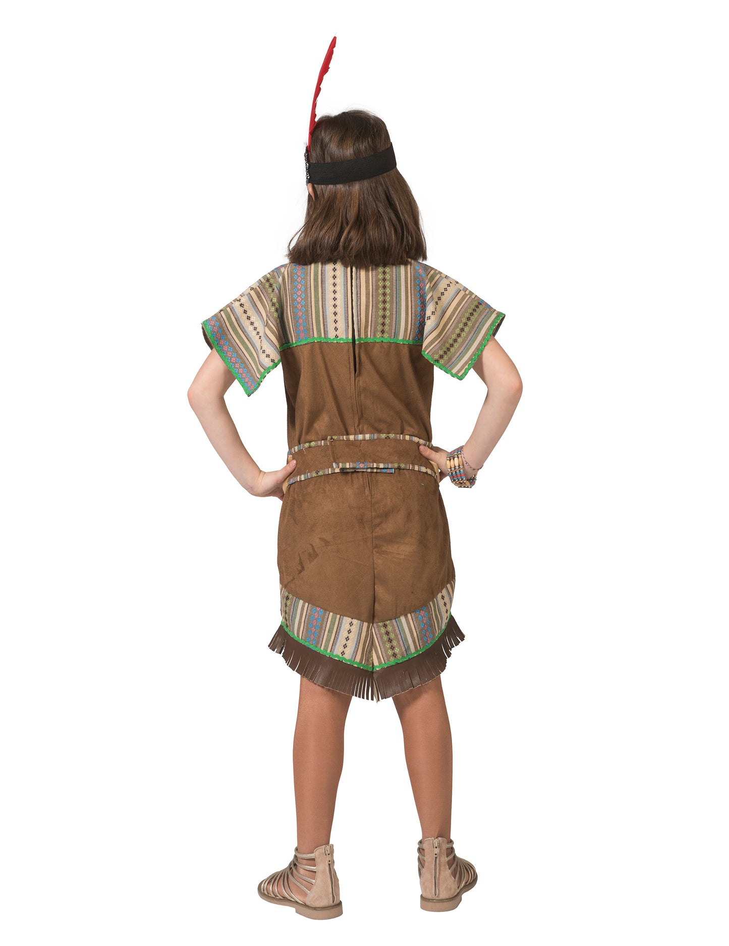 Indijska prerušana smeđa djevojka