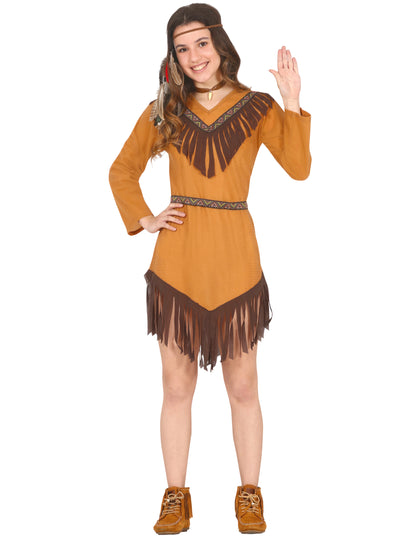 Indijski prerušavanje smeđeg tinejdžera