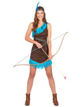 Nošnje za odrasle Zapadni Indijanci, Indijanke