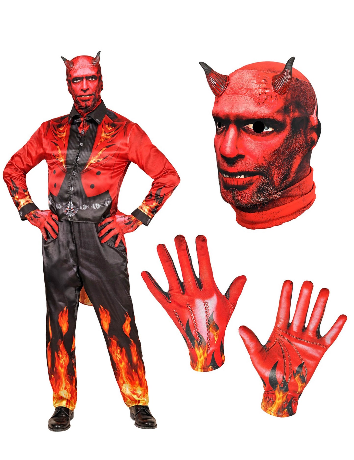 Kostim vraga u plamenu za odrasle