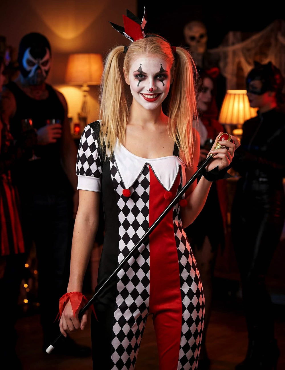 Svečana prezentacija joker kostima za žena
