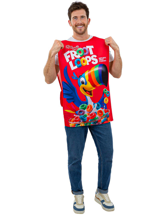 Kostim Kellogg's Froot Loops kutija žitarica za odrasle