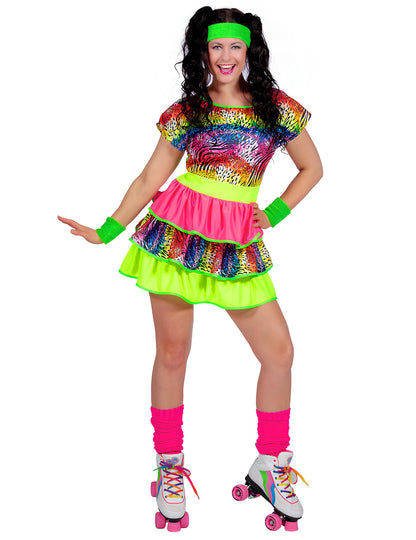 Kičasti kostim za žene iz 80-ih 