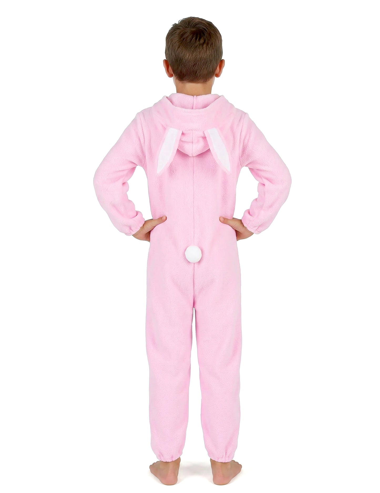 Vue de dos du déguisement de lapin pour enfant