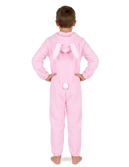 Vue de dos du déguisement de lapin pour enfant