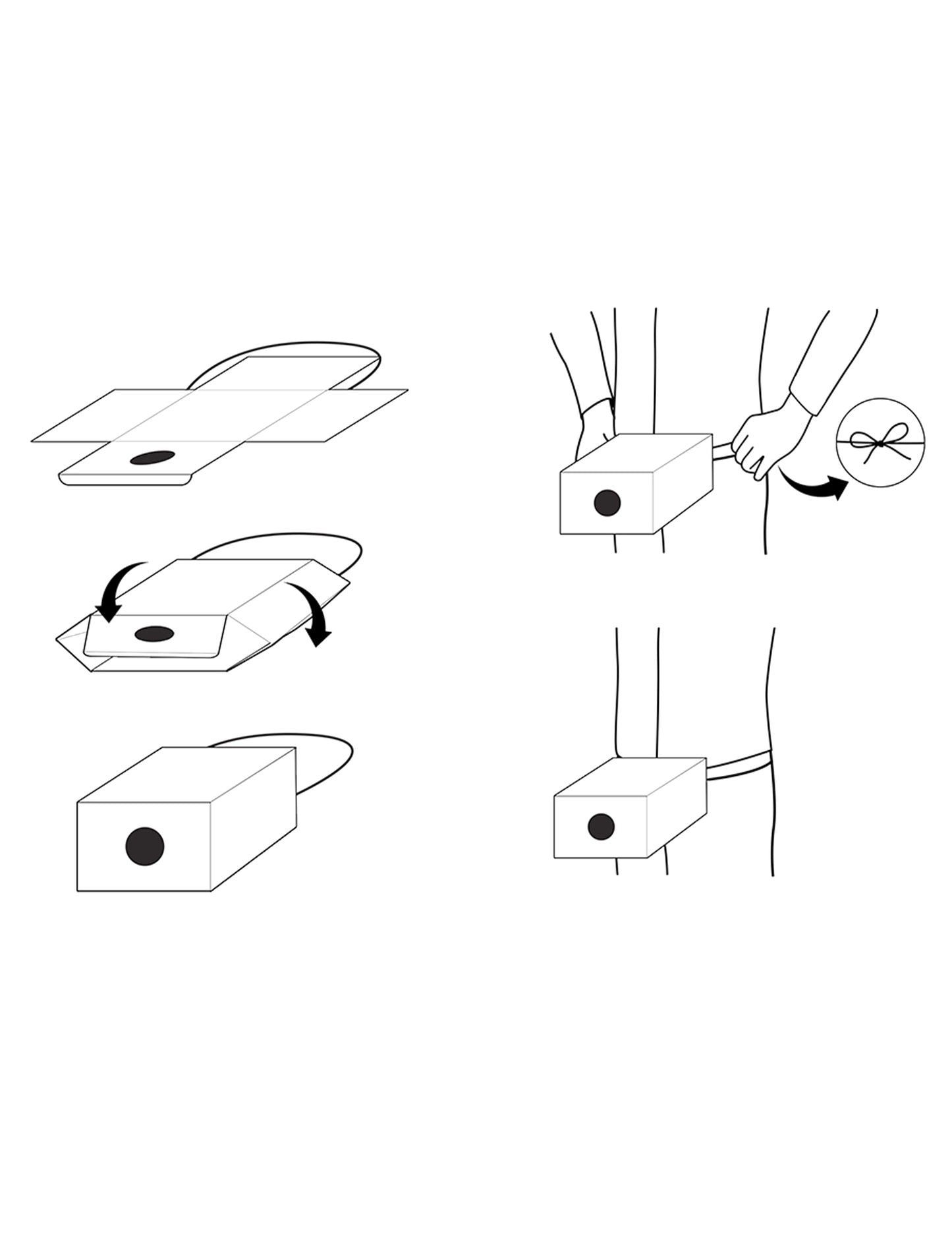 Kostim dostavljača za odrasle Oops