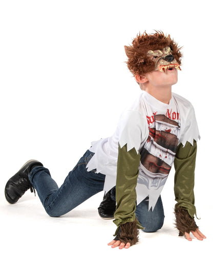Wolf -garou kostim za djecu - luksuz