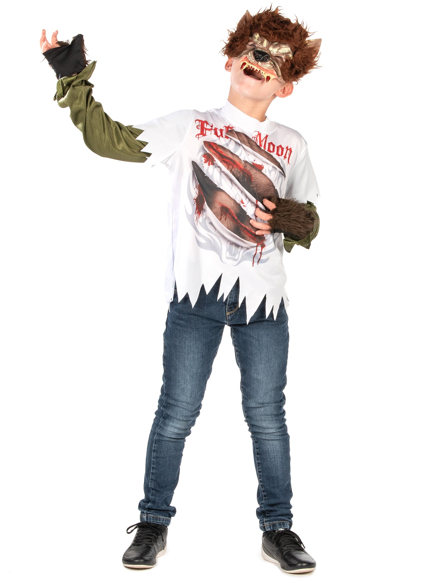 Wolf -garou kostim za djecu - luksuz