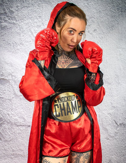 Luksuzna boksačka luksuzna žena