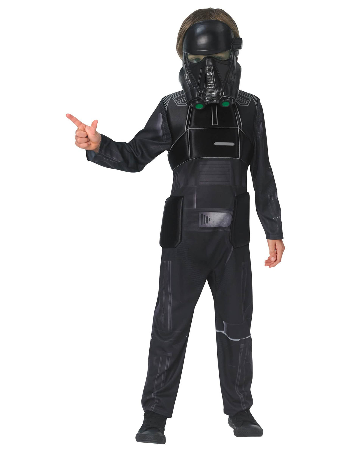Luksuzni kostim Death trooper Star Wars Rogue One za dijete crna