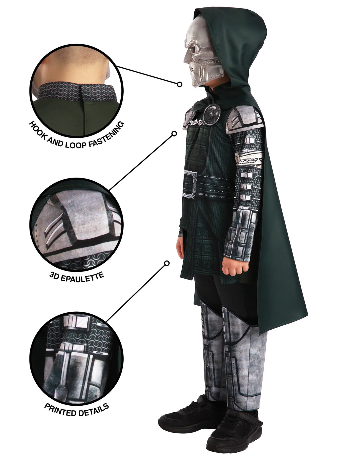 Luksuzni kostim Doctor Doom Avengers Doomsday™ za djecu