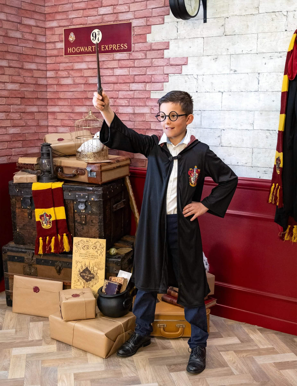 Postavljanje u tematski dekor luksuz kostima haljina čarobnjaka Gryffindor Harry Potter