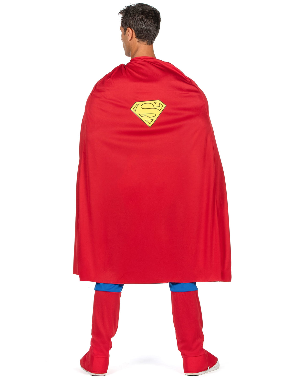 Vue de dos de la cape du déguisement luxe Superman™ pour homme