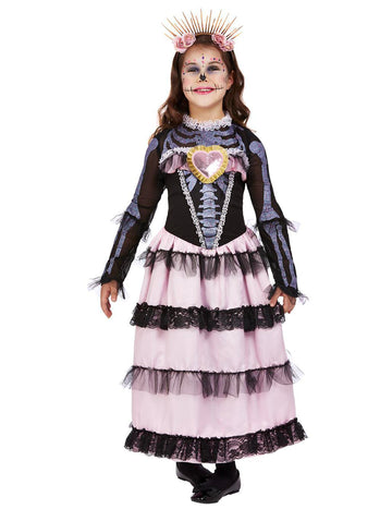Udala se za dia de los muertos djevojka udana za kostim