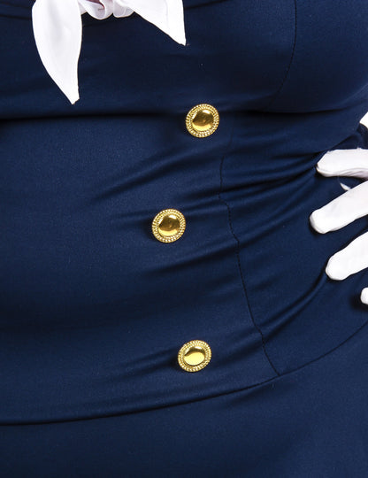 Déguisement marin sexy luxe grande taille femme