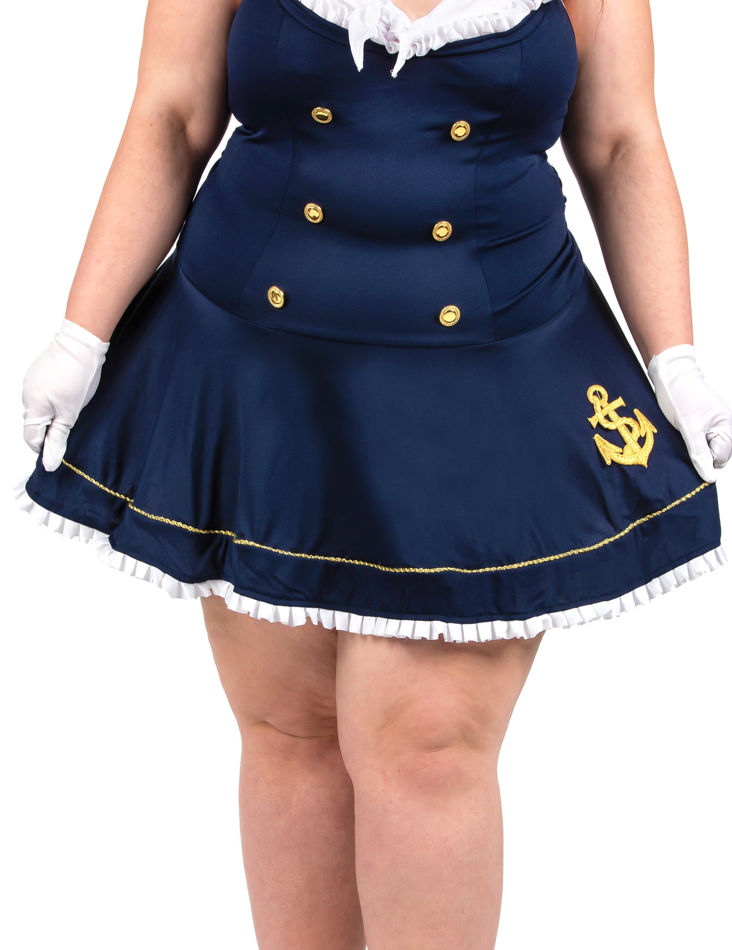 Déguisement marin sexy luxe grande taille femme