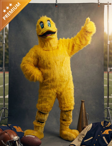 Kostim maskote žute patke za odrasle