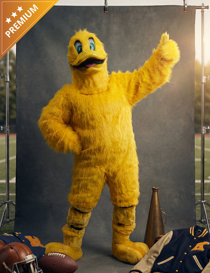 Kostim maskote žute patke za odrasle