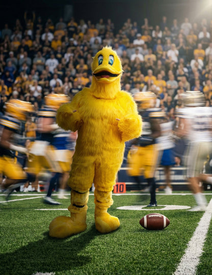 Kostim maskote žute patke za odrasle