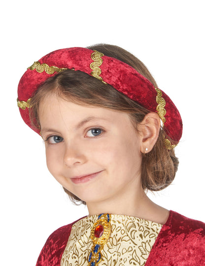 Srednjovjekovna kraljica djevojka kostim