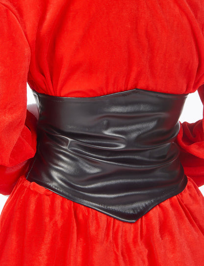 Majka božićna kostim korzet žena