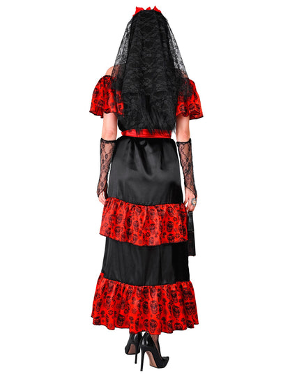 Meksički kostim za Dan mrtvih za žene