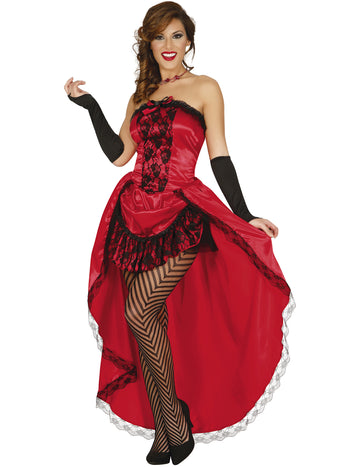Miss Burlesque Red Woman kostim