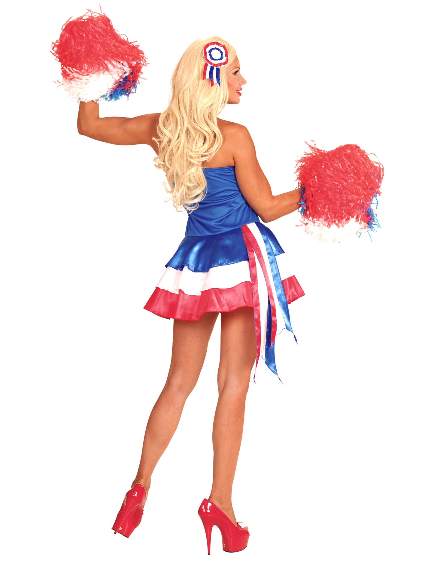 Kostim navijačice Francuske u trobojnici za žene 