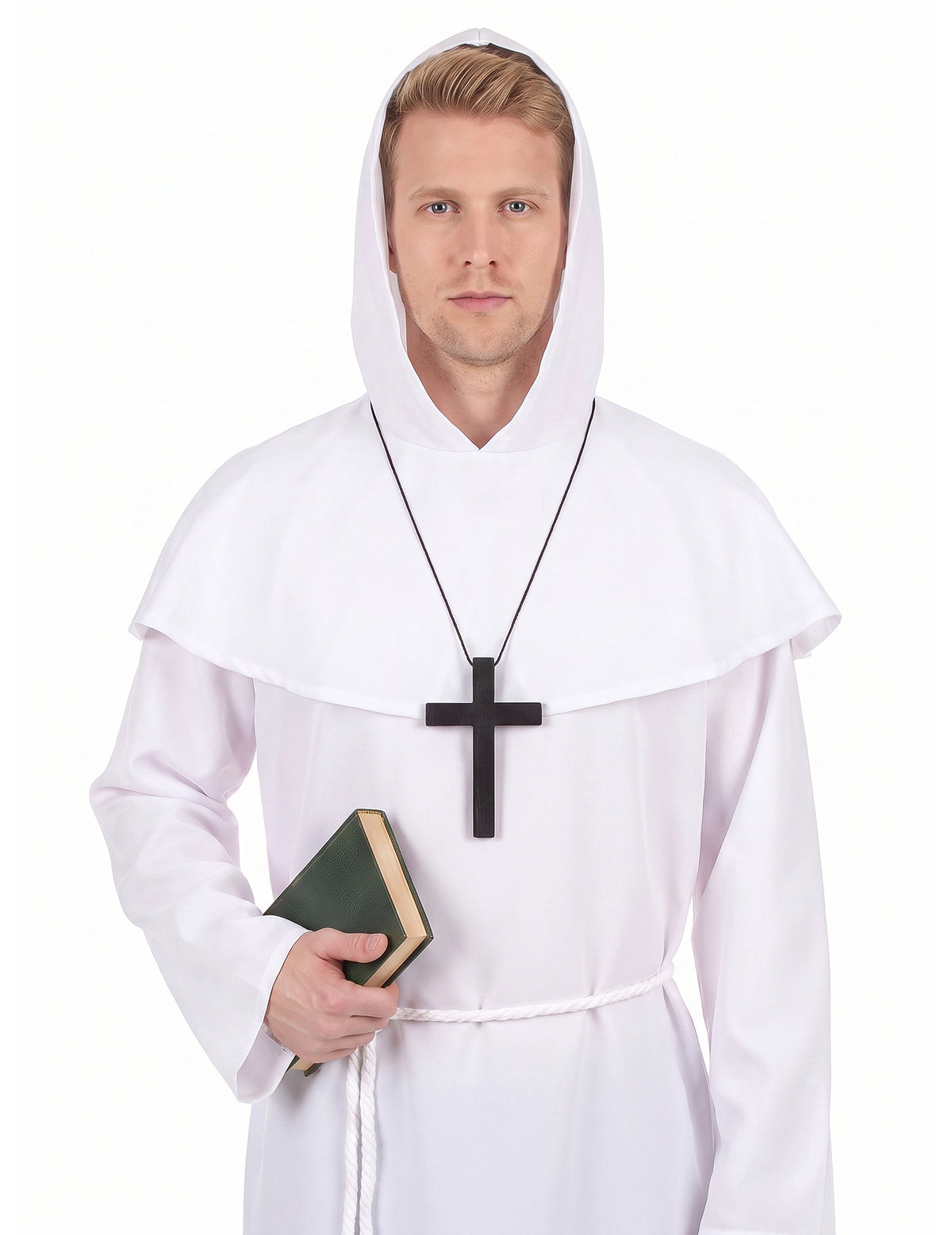 Odrasli bijeli monk kostim