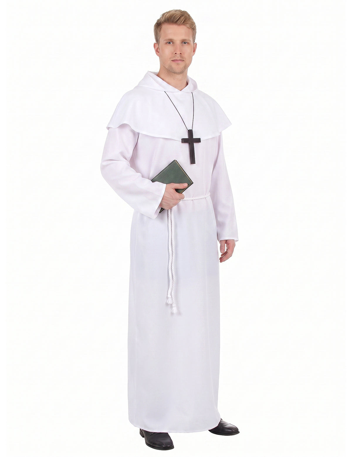 Odrasli bijeli monk kostim