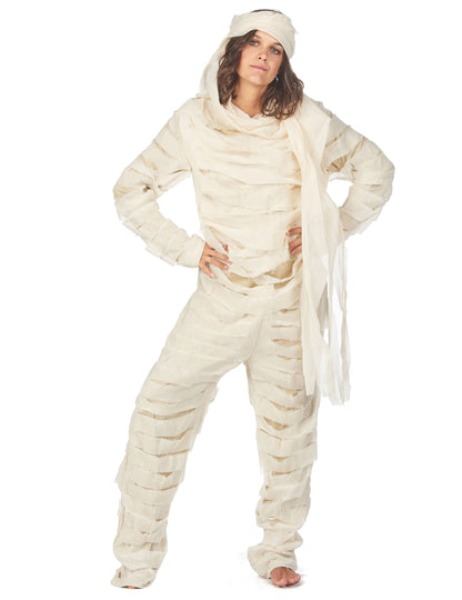 Odrasli bijela mumija kostim
