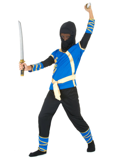 Plava i zlatna ninja prerušena