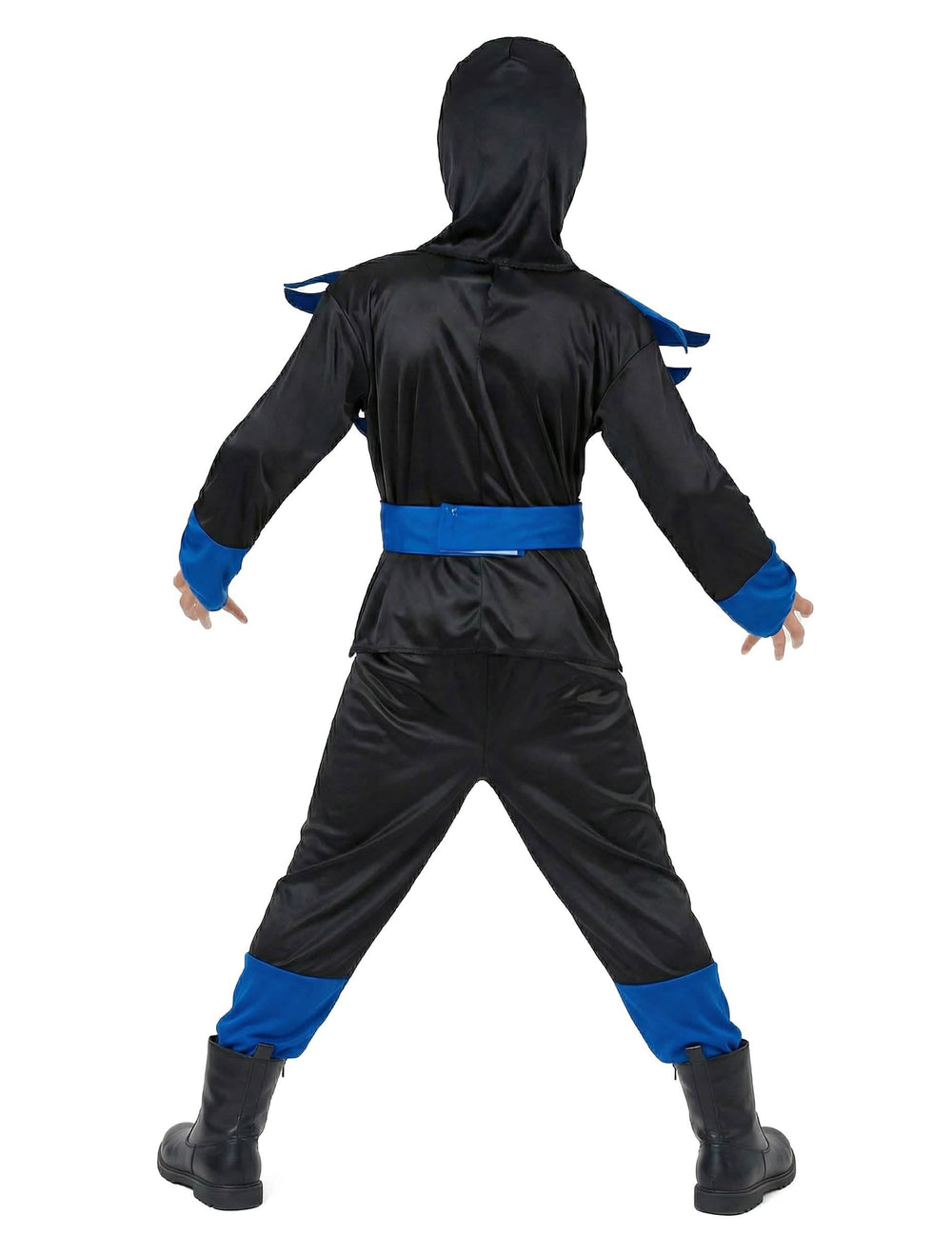 Vue de dos du déguisement ninja pour garçon