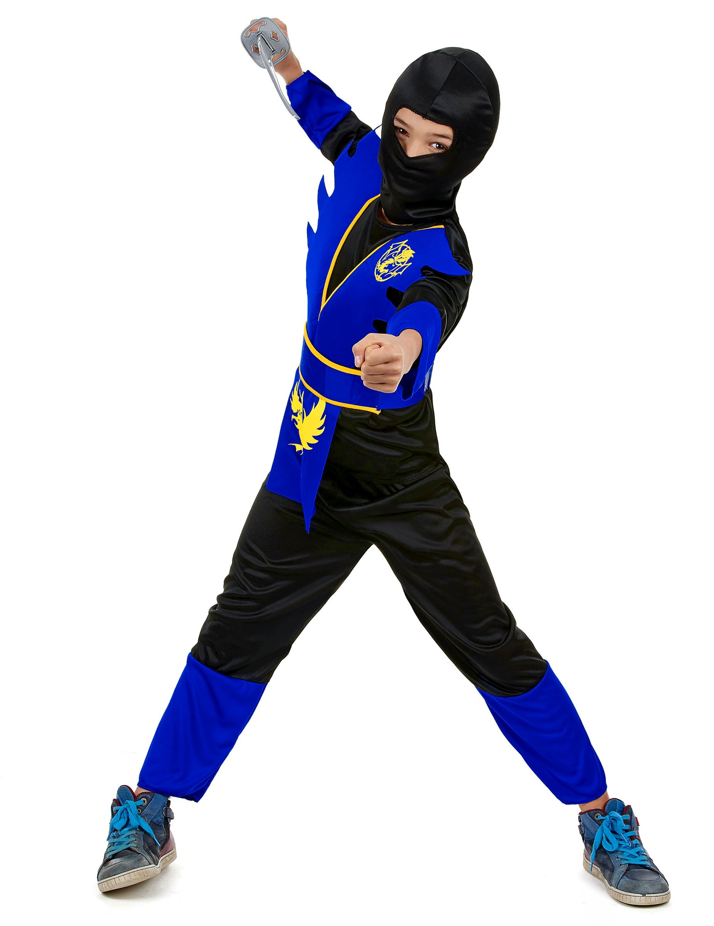 Dječak Boy Blue Ninja kostim