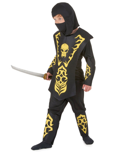 Žuti dječački kostim ninja