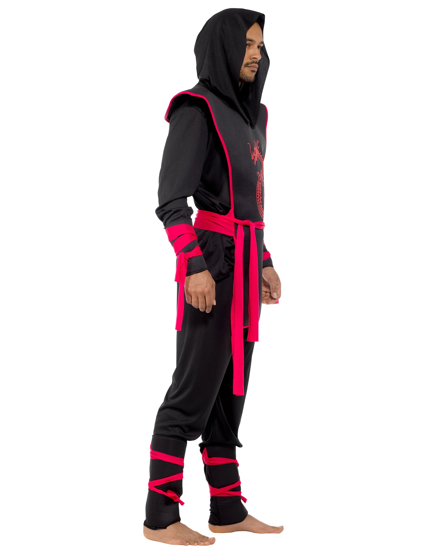 Crna i crvena ninja prerušena