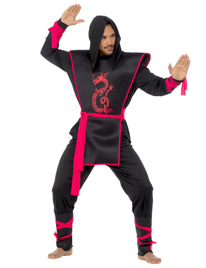 Crna i crvena ninja prerušena