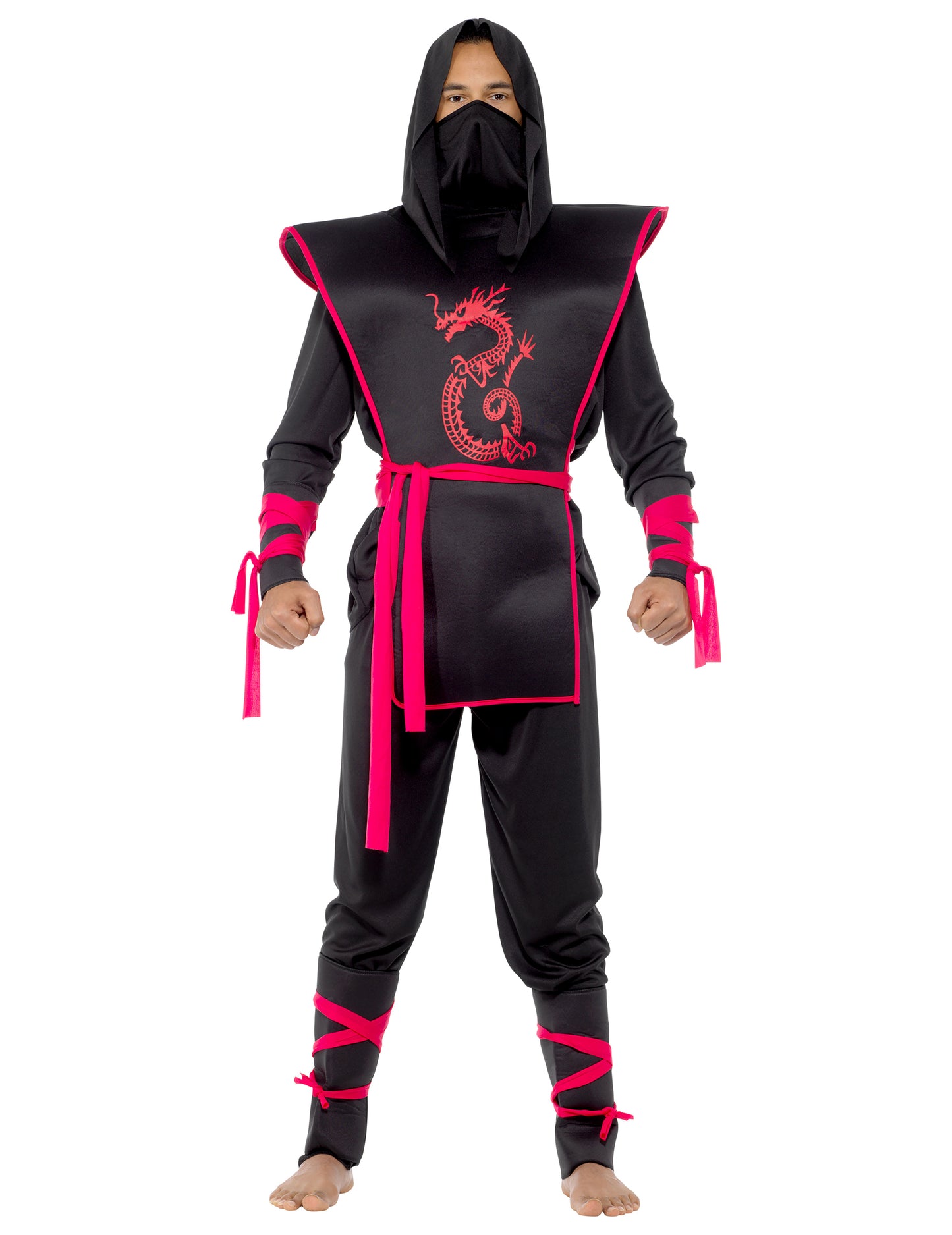 Crna i crvena ninja prerušena