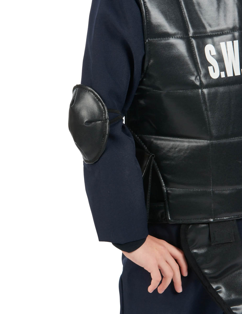 Detalj laktačkog dijela SWAT policijske uniforme za kostim