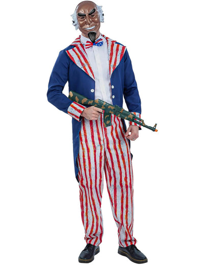 Zastrašujući kostim Ujaka Sama za muškarce