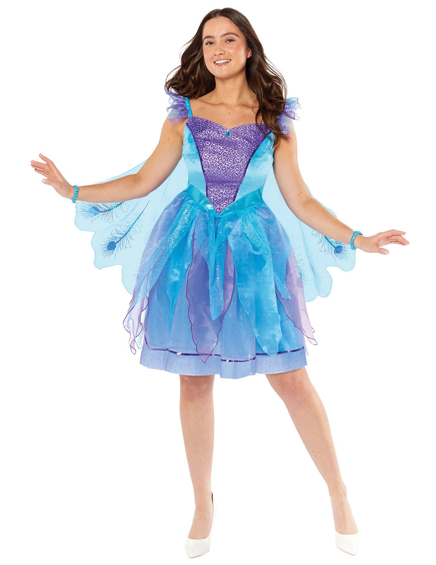 Elegantni kostim pauna za žene