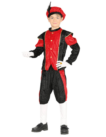 Crveno i crno dijete koje je oca prerušio se